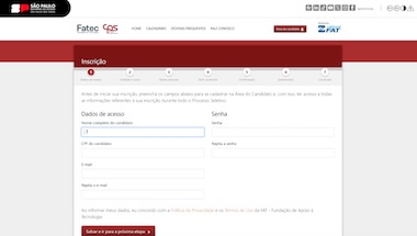 Veja como fazer sua inscrição