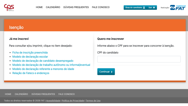 Veja como fazer sua solicitação para isenção ou redução da taxa